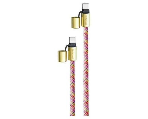 Intenso Lanyard Cable USB-C C 1,65 m Neon mix-123 Intenso Lanyard Cable USB-C C 1,65 m Neon mix