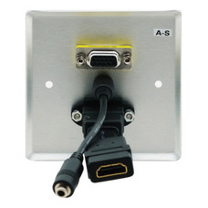 (CONSULTAR STOCK) KRAMER ROOM CONNECTIVITY CONNECT - ROOM CONNECTIVITY PASSIVE WALL PLATE 15−PIN HD, 3.5MM AUDIO, USB & HDMI-MODEL (WXA-HU/US(W)) (80-000231) (Espera 4 dias)-10519 (CONSULTAR STOCK) KRAMER ROOM CONNECTIVITY CONNECT - ROOM CONNECTIVITY PASSIVE WALL PLATE 15−PIN HD, 3.5MM AUDIO, USB & HDMI-MODEL (WXA-HU/US(W)) (80-000231) (Espera 4 dias)