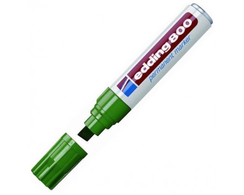 MARCADOR PERMAMENTE PUNTA BISELADA 4-12MM. VERDE EDDING 10800-04 (Espera 4 dias)