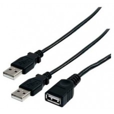 Cable USB Hembra a USB Macho (21cm) (Espera 2 dias)