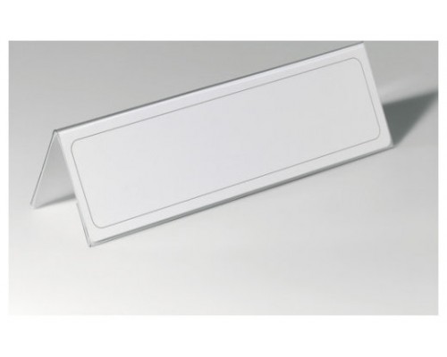 CAJA DE 25 PORTANOMBRES RIGIDOS PVC 210X297MM DURABLE 8053-19 (Espera 4 dias)