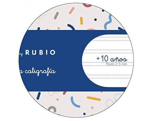 CUADERNO GRAPADO A4 50HOJAS PAUTA 2,5MM MR CON EJERCICIOS RUBIO MIQUELRIUS 8146 (Espera 4 dias)