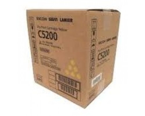 RICOH Pro Print Cartridge Amarillo C5200-25911,942 RICOH Pro Print Cartridge Amarillo C5200