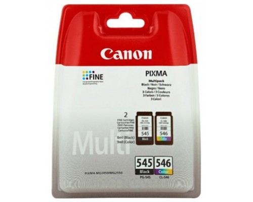 CARTUCHO CANON PG545 + CL546 + PAPEL FOTOGRAFICO GP-501 (Espera 4 dias)