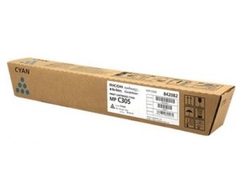 TONER RICOH MPC305 CIAN 4000PAG (Espera 4 dias)