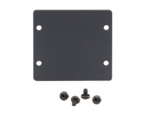 KRAMER ACCESSORIES & AV TOOLS AVSM WALL PLATE INSERT &mdash; DOUBLE BLANK SLOT COVER PLATE-MODEL (W-2BLANK(B)) (85-00705090) (Espera 4 dias)