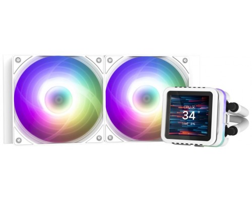 REFRIGERACION LIQUIDA CPU ZALMAN ALPHA2 DS A24 ARGB 240MM BLANCO