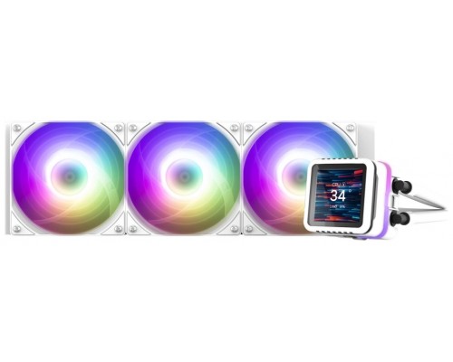 REFRIGERACION LIQUIDA CPU ZALMAN ALPHA2 DS A36 ARGB 360MM BLANCO