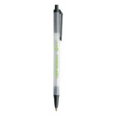 BOLIGRAFO ECO CLICSTIC RECICLADO TRAZO MEDIO EN COLOR NEGRO BIC 8806871 (MIN50) (Espera 4 dias)