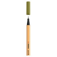 ROTULADOR PUNTA FINA POINT 88 0.4MM VERDE BARRO STABILO 88/37 (MIN10) (Espera 4 dias)