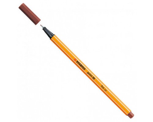 ROTULADOR PUNTA FINA POINT 88 0.4MM SIENA STABILO 88/75 (MIN10) (Espera 4 dias)