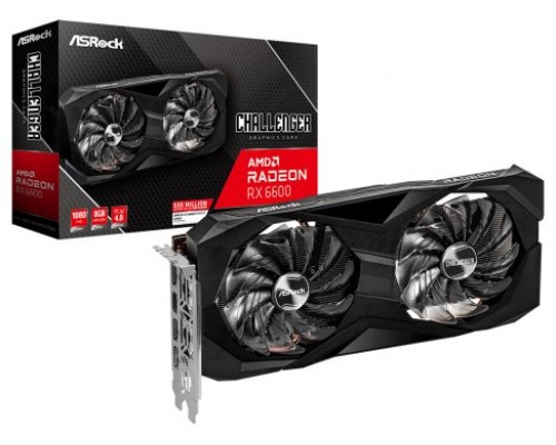 Asrock Challenger AMD Radeon RX 6600 D 8GB GDDR6 (Espera 4 dias)