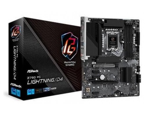 PLACA ASROCK Z790 PG LIGHTINING/D4 INTEL1700 Z790 (Espera 4 dias)