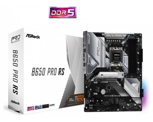 Asrock B650 Pro RS AMD B650 Zócalo AM5 ATX (Espera 4 dias)
