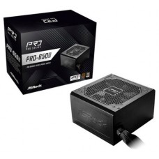 FUENTE ALIMENTACION ASROCK PRO-650B,PSU,850W,BRONZE (Espera 4 dias)-1057 FUENTE ALIMENTACION ASROCK PRO-650B,PSU,850W,BRONZE (Espera 4 dias)