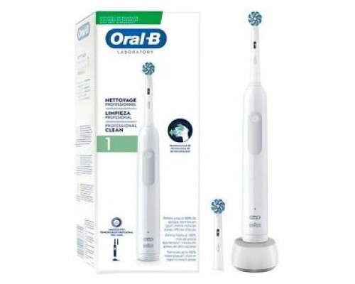 CEPILLO DENTAL BRAUN ORAL-B LAB PRO1 CLEAN BLANCO