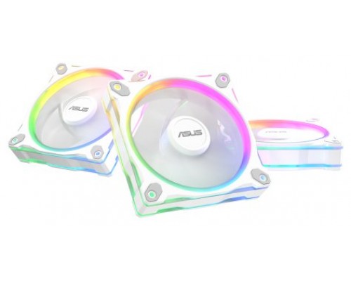 ASUS Prime MR120 Fan ARGB Reverse White 3in1 Carcasa del ordenador Ventilador 12 cm Blanco 3 pieza(s) (Espera 4 dias)