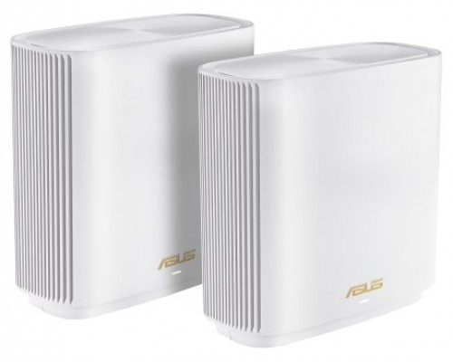ASUS ZenWiFi AX (XT9) AX7800 2er Set Weiß Tribanda (2,4 GHz/5 GHz/5 GHz) Wi-Fi 6 (802.11ax) Blanco 4 Interno (Espera 4 dias)