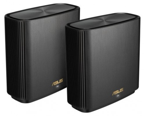 ASUS ZenWiFi AX (XT9) AX7800 1er Pack Schwarz Tribanda (2,4 GHz/5 GHz/5 GHz) Wi-Fi 6 (802.11ax) Negro 4 Interno (Espera 4 dias)