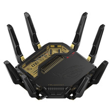 ASUS ROG Rapture GT-BE98 router inalámbrico 10 Gigabit Ethernet Quad-band (2.4 GHz / 5 GHz-1 / 5 GHz-2 / 6 GHz) Negro (Espera 4 dias)-10590 ASUS ROG Rapture GT-BE98 router inalámbrico 10 Gigabit Ethernet Quad-band (2.4 GHz / 5 GHz-1 / 5 GHz-2 / 6 GHz) Negro (Espera 4 dias)