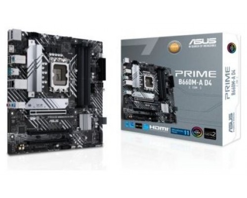 ASUS Placa Base PRIME B660M-A D4 CSM