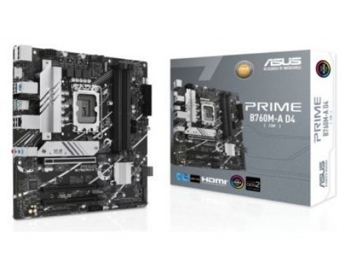 PLACA BASE PRIME B760M-A D4-CSM ASUS (Espera 4 dias)