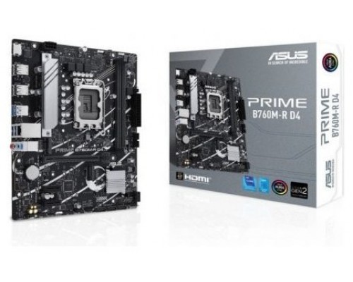 PLACA BASE PRIME B760M-R D4 ASUS (Espera 4 dias)