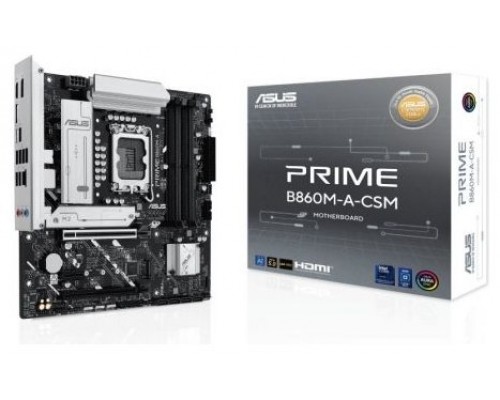 ASUS PRIME B860M-A-CSM Intel B860 LGA 1851 (Socket V1) micro ATX (Espera 4 dias)
