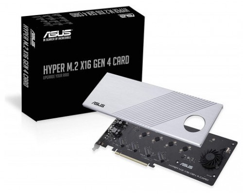 ASUS Hyper M.2 x16 Gen 4 tarjeta y adaptador de interfaz Interno (Espera 4 dias)