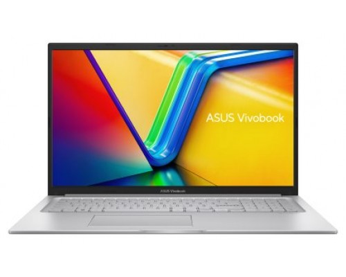 ASUS Vivobook 17 F1704VA-AU537W - Ordenador Portátil 17.3" Full HD (Intel Core i5-1334U, 16GB RAM, 512GB SSD, Iris Xe Graphics, Windows 11 Home) Plata Fría - Teclado QWERTY español (Espera 4 dias)