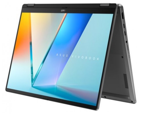 ASUS Vivobook 14 Flip OLED TP3407SA-QL065W Copilot+ PC - Ordenador Portátil 14" WUXGA (Intel Core Ultra 7 258V, 32GB RAM, 1TB SSD, Arc Graphics 140V, Windows 11 Home) Gris - Teclado QWERTY español (Espera 4 dias)
