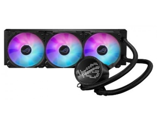 SISTEMA DE REFRIGERACION LIQUIDA ASUS PARA CPU ROG RYUO III 360 ARGB WHT,OLED DE COLOR,AURA SYNC RGB,VENTILADORES DE RADIADOR ROG DE 360 MM (Espera 4 dias)