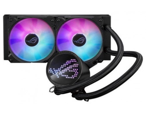 SISTEMA DE REFRIGERACION LIQUIDA ASUS PARA CPU ROG RYUO III 240 ARGB,OLED DE COLOR,AURA SYNC RGB,VENTILADORES DE RADIADOR ROG DE 240 MM (Espera 4 dias)