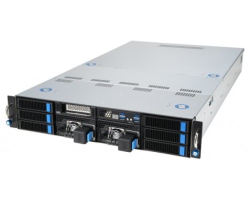 ASUS 90SF0251-M004X0 servidor barebone Intel C741 Bastidor (2U) Negro, Acero (Espera 4 dias)