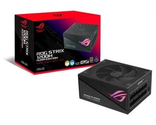 ASUS ROG STRIX 1200W Gold Aura Edition unidad de fuente de alimentación 20+4 pin ATX Negro (Espera 4 dias)