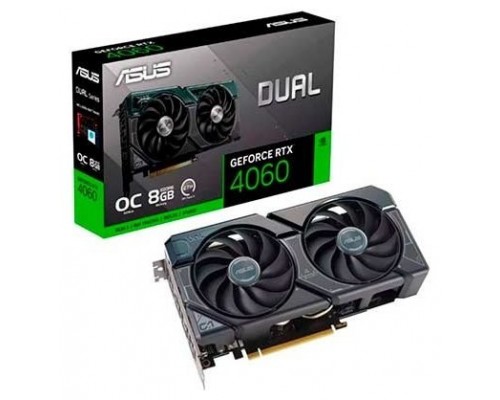 TARJETA GRAFICA ASUS DUAL RTX 4060 OC 8GB V2 GDDR6 BULK