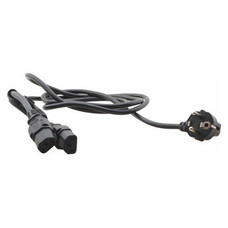 Kramer Electronics C-ACY/EU cable de transmisión Negro 1,8 m Enchufe tipo E+F IEC C13 (Espera 4 dias)-1052 Kramer Electronics C-ACY/EU cable de transmisión Negro 1,8 m Enchufe tipo E+F IEC C13 (Espera 4 dias)