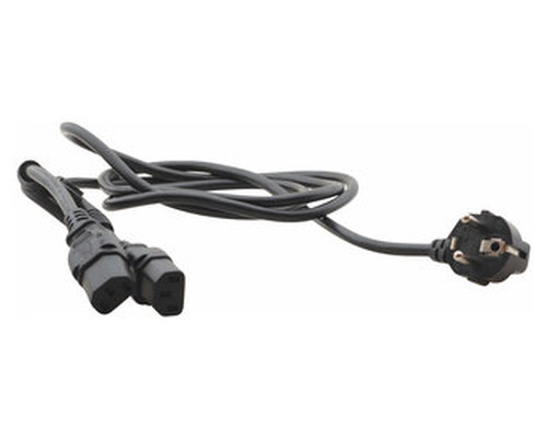 Kramer Electronics C-ACY/EU cable de transmisi&oacute;n Negro 1,8 m Enchufe tipo E+F IEC C13 (Espera 4 dias)