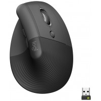 RATON OPTICO WIRELESS ERGONOMICO VERTICAL GRAFITO LOGITECH (Espera 4 dias)