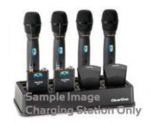 CLEARONE 4-BAY DOCKING (CHARGING) STATION FOR RECHARGING TRANSMITTERS (910-6000-400) (Espera 4 dias)