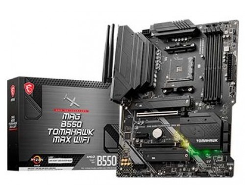 MSI Placa Base MAG B550 TOMAHAWK MAX WIFI ATX AM4