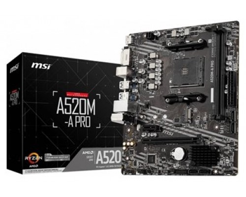 MSI Placa Base A520M-A PRO mATX AM4