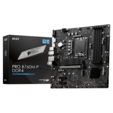 PLACA MSI PRO B760M-P 4xDDR5 HDMI, DP, VGA, SOCKET1700, GEN 14, 13, 12 (Espera 4 dias)