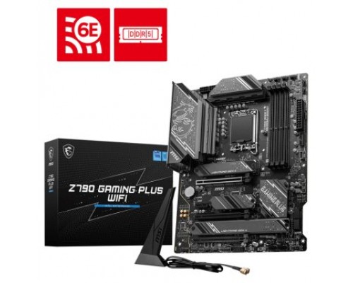 MSI Z790 GAMING PLUS WIFI placa base Intel Z790 LGA 1700 ATX (Espera 4 dias)