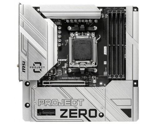 PLACA BASE MSI B650M PROJECT ZERO AM5 MATX 4XDDR5