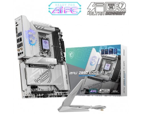PLACA MSI MPG Z890 EDGE TI WIFI,INTEL,1851,Z890,4DDR5 (Espera 4 dias)