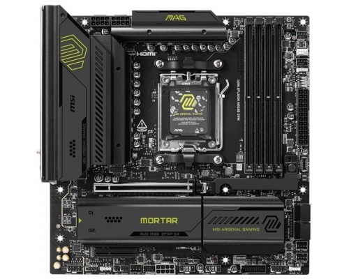 MSI Placa Base MAG B850M MORTAR WIFI mATX AM5