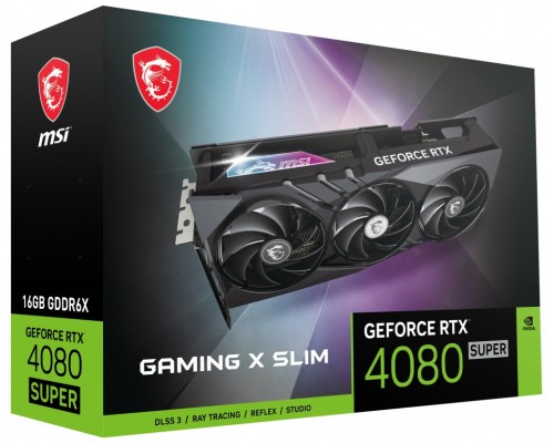 VGA MSI GEFORCE RTX 4080 SUPER GAMING X SLIM 16GB