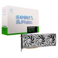 MSI GeForce RTX 4070 GAMING X SLIM WHITE 12G NVIDIA 12 GB GDDR6X (Espera 4 dias)