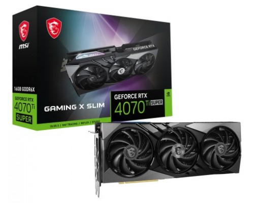 MSI VGA NVIDIA RTX 4070 Ti SUPER 16G GAMING X SLIM